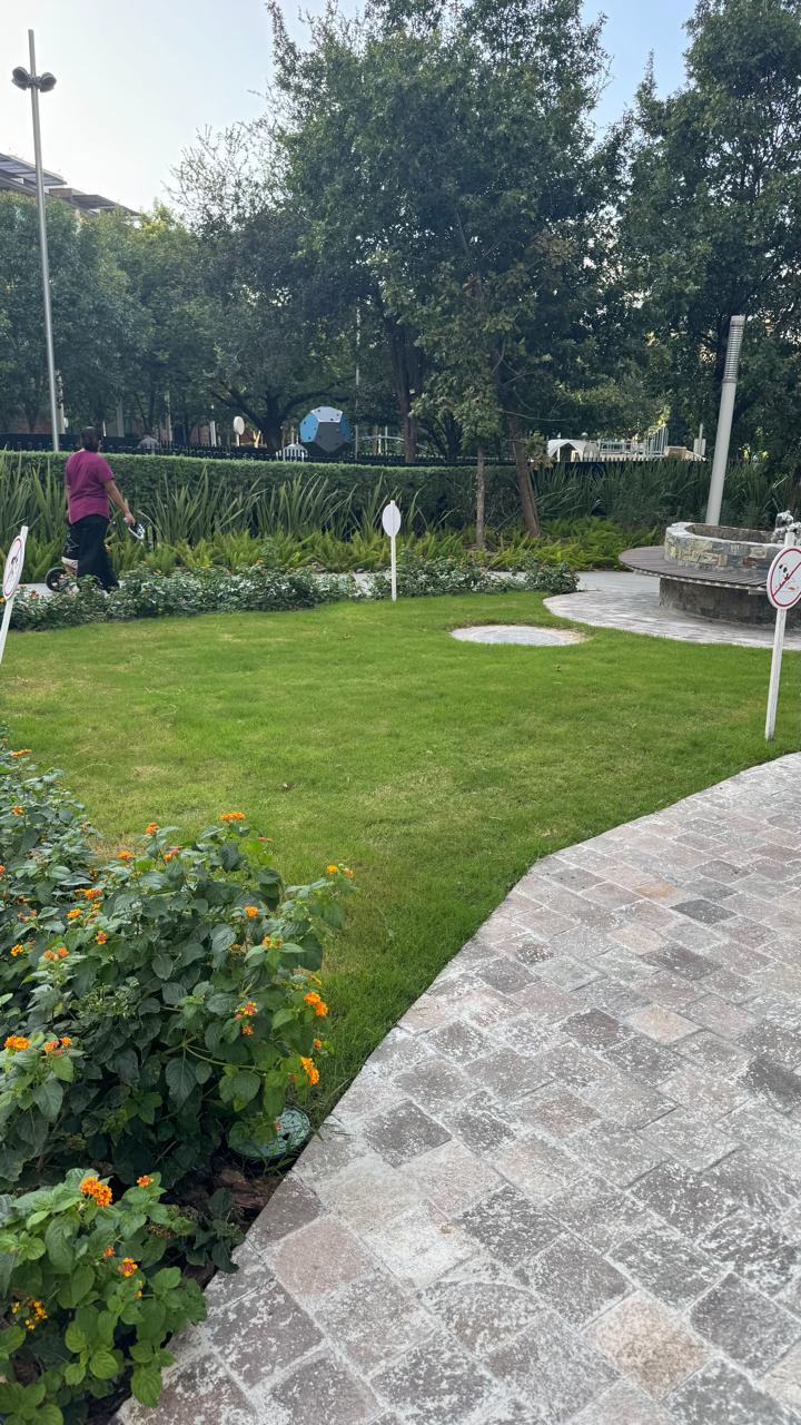 Jardín urbano en zona corporativa Monterrey